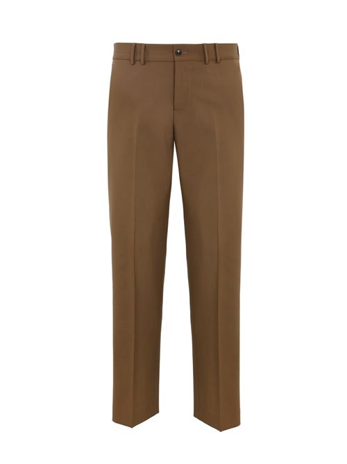 Pantalone Michael in misto lana marrone PT TORINO | AFJDB00FWD TO550160